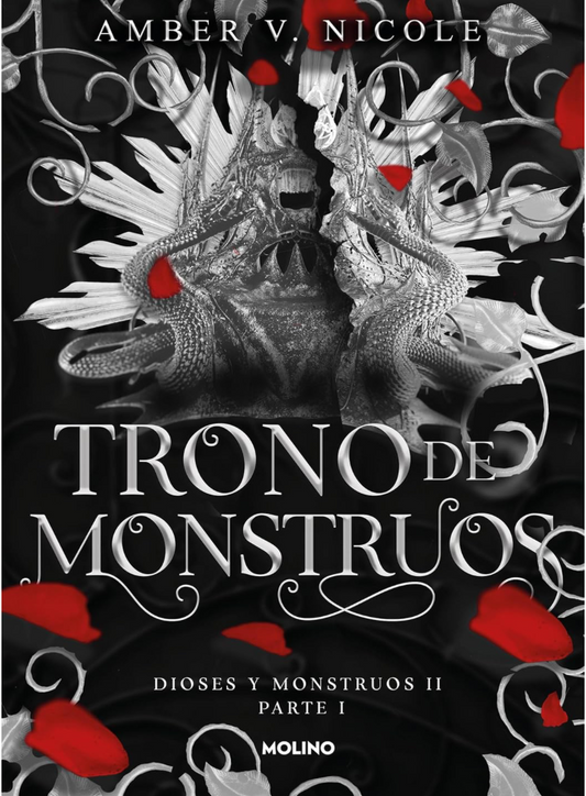 Trono De Monstrous (Gods and Monsters #2) by Amber V Nicole (The Throne of Gods Spanish edition)