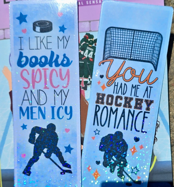 I Like My Books Spicy and My Men Icy Bookmark