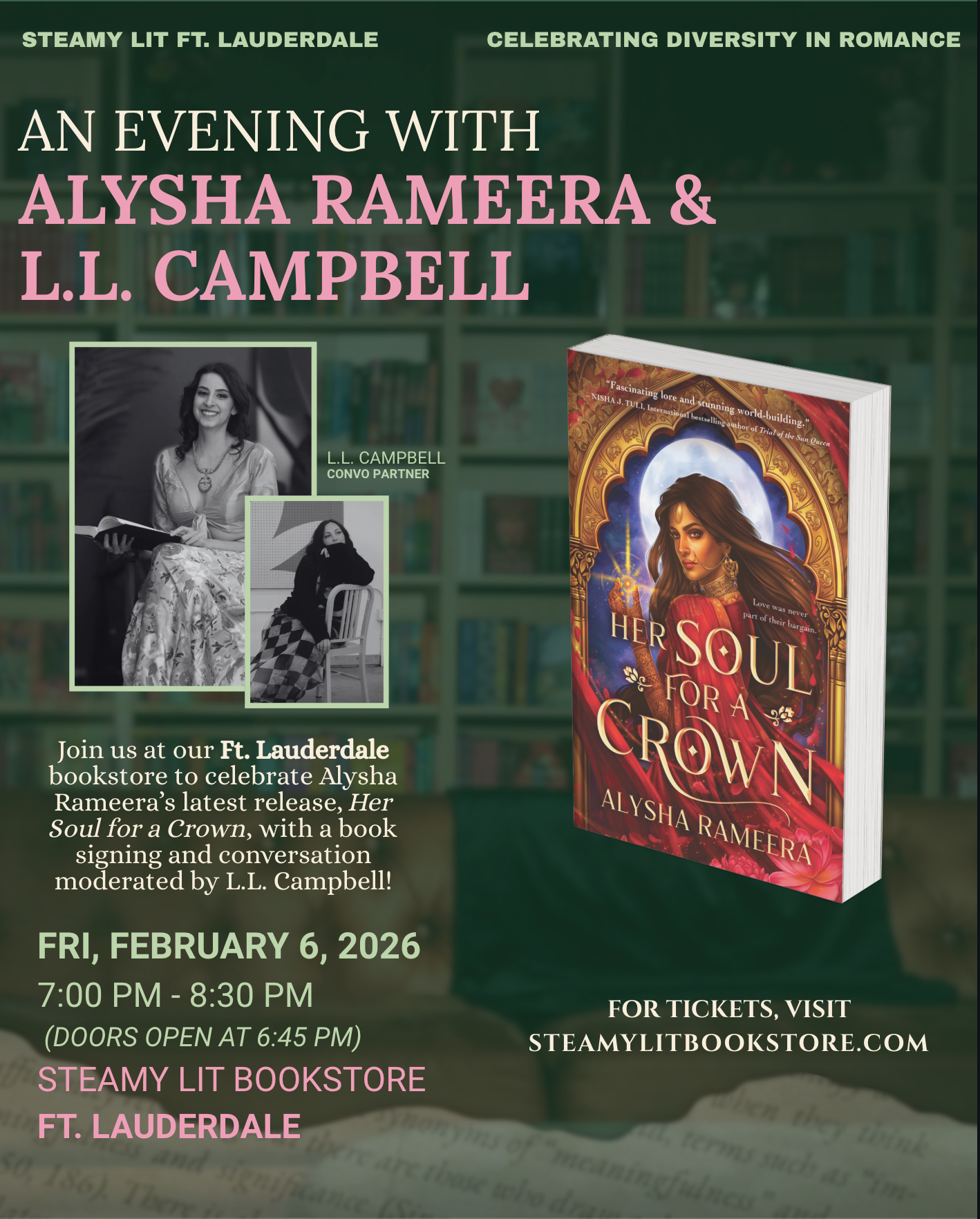 Alysha Rameera Book Signing & Convo