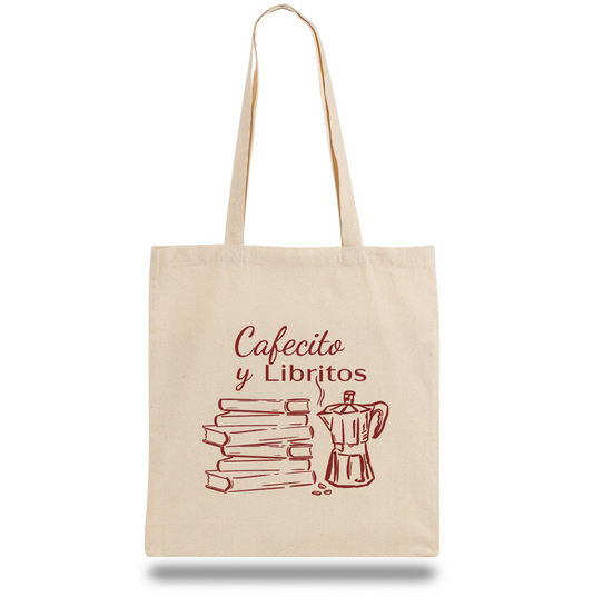 Cafecito Y Libritos Tote