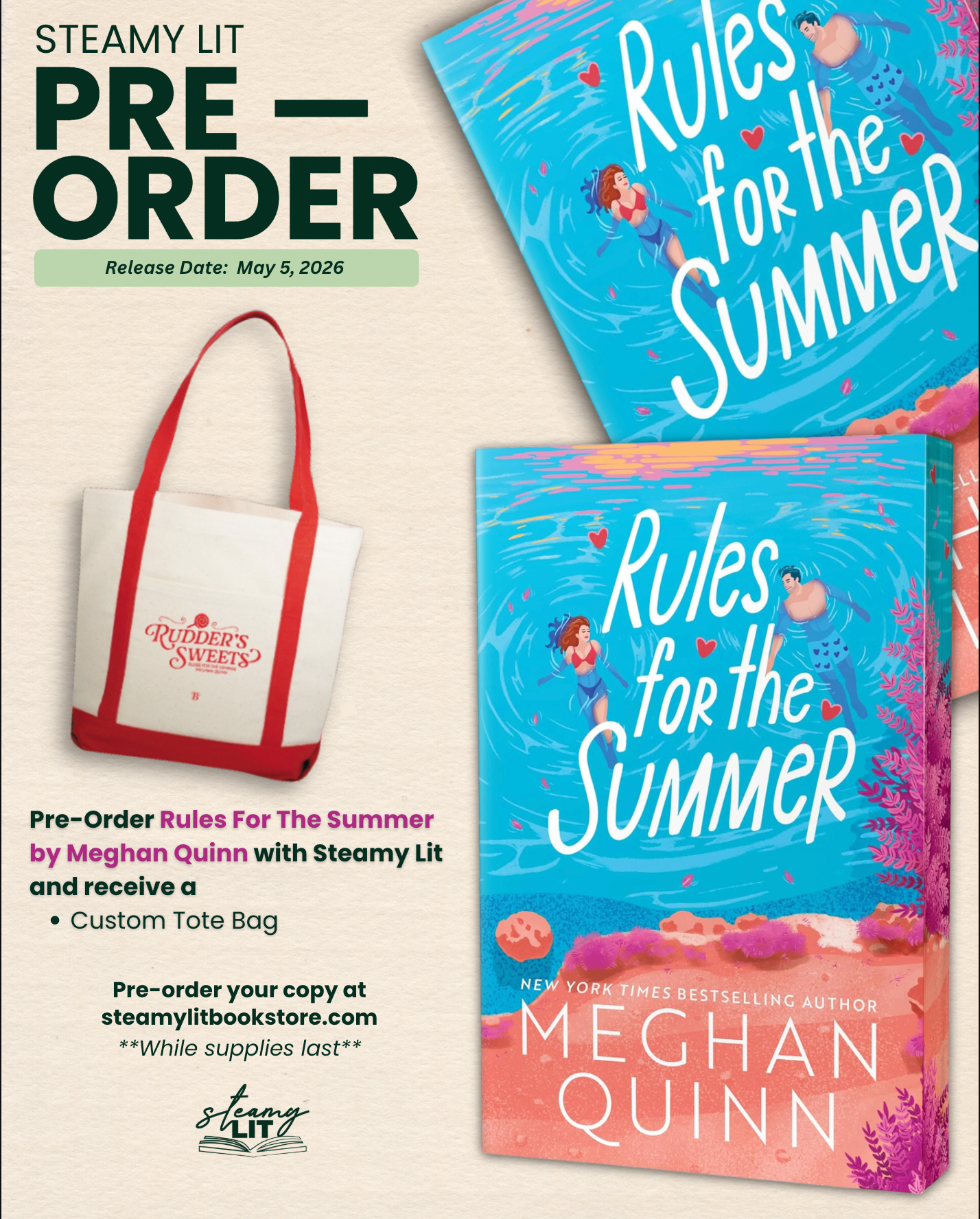 Rules For the Summer by Meghan Quinn (Pre-Order Campaign)