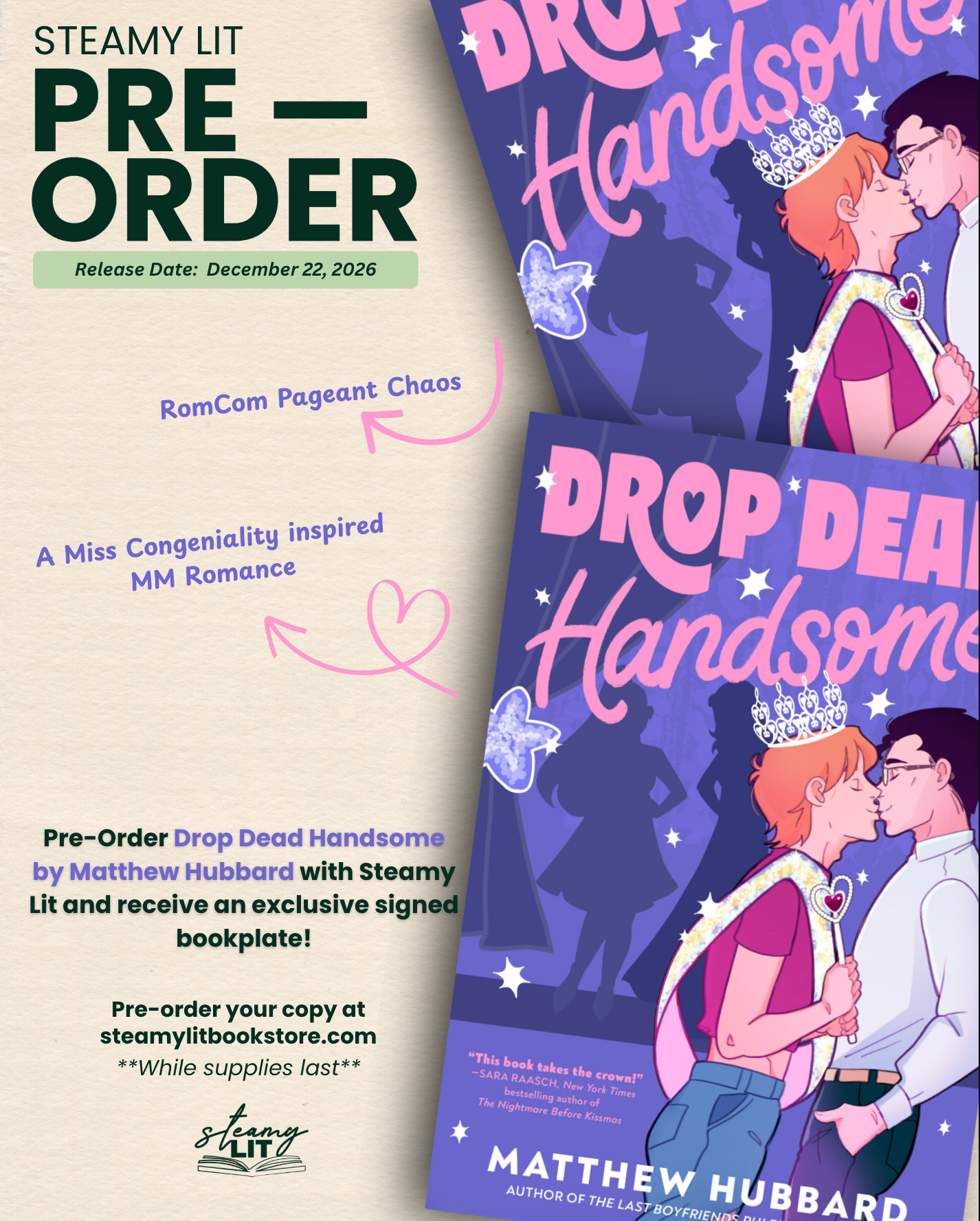 Drop Dead Handsome by Matthew Hubbard (Pre-Order Campaign)