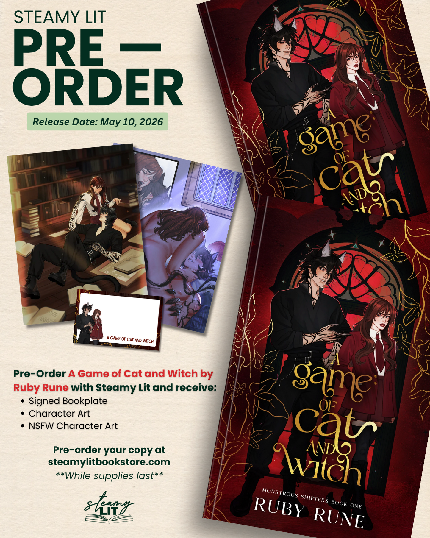 A Game of Cat and Witch by Ruby Rune (Pre-Order Campaign)