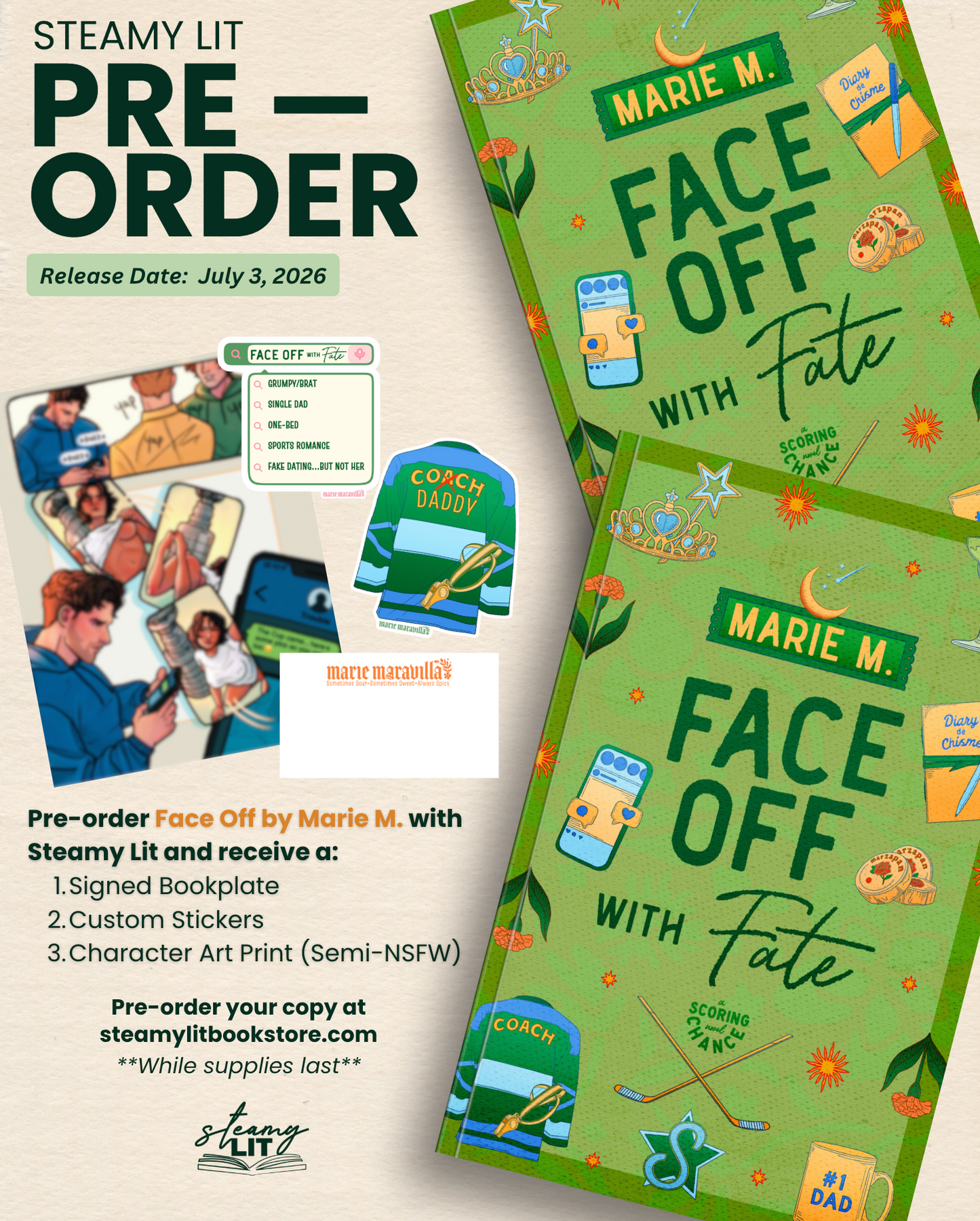 Face Off with Fate by Marie M. (Pre-order Campaign)