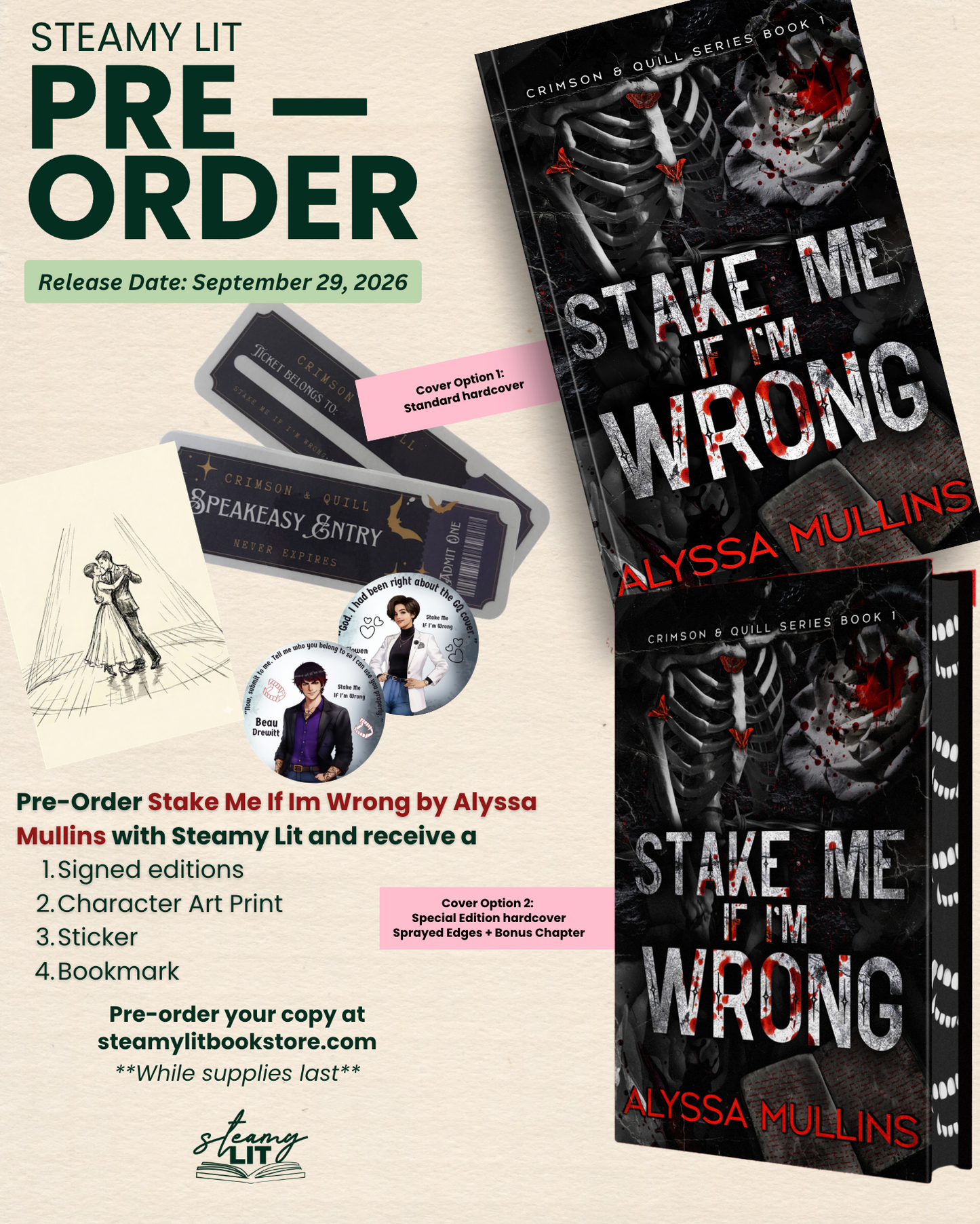 Stake Me if I'm Wrong by Alyssa Mullins (Pre-Order Campaign)