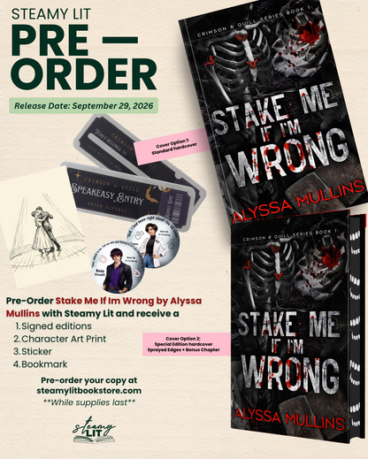 Stake Me if I'm Wrong by Alyssa Mullins (Pre-Order Campaign)
