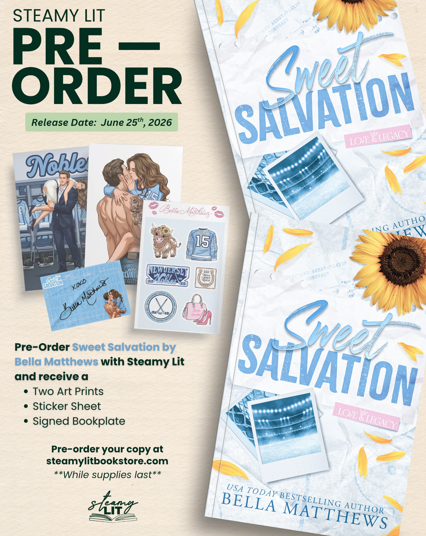 Sweet Salvation by Bella Matthews (Pre-Order Campaign)