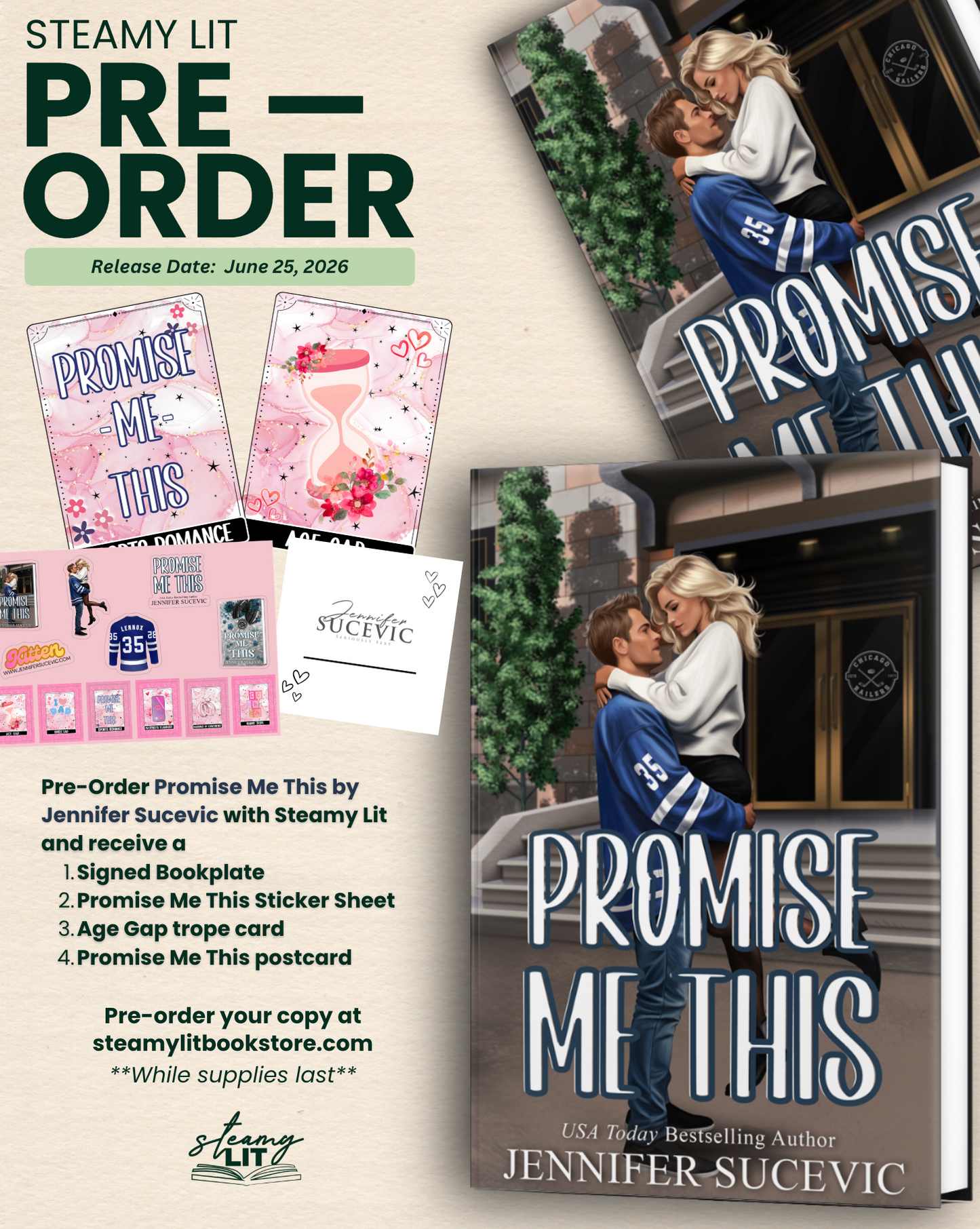 Promise Me This by Jennifer Sucevic (Pre-Order Campaign)