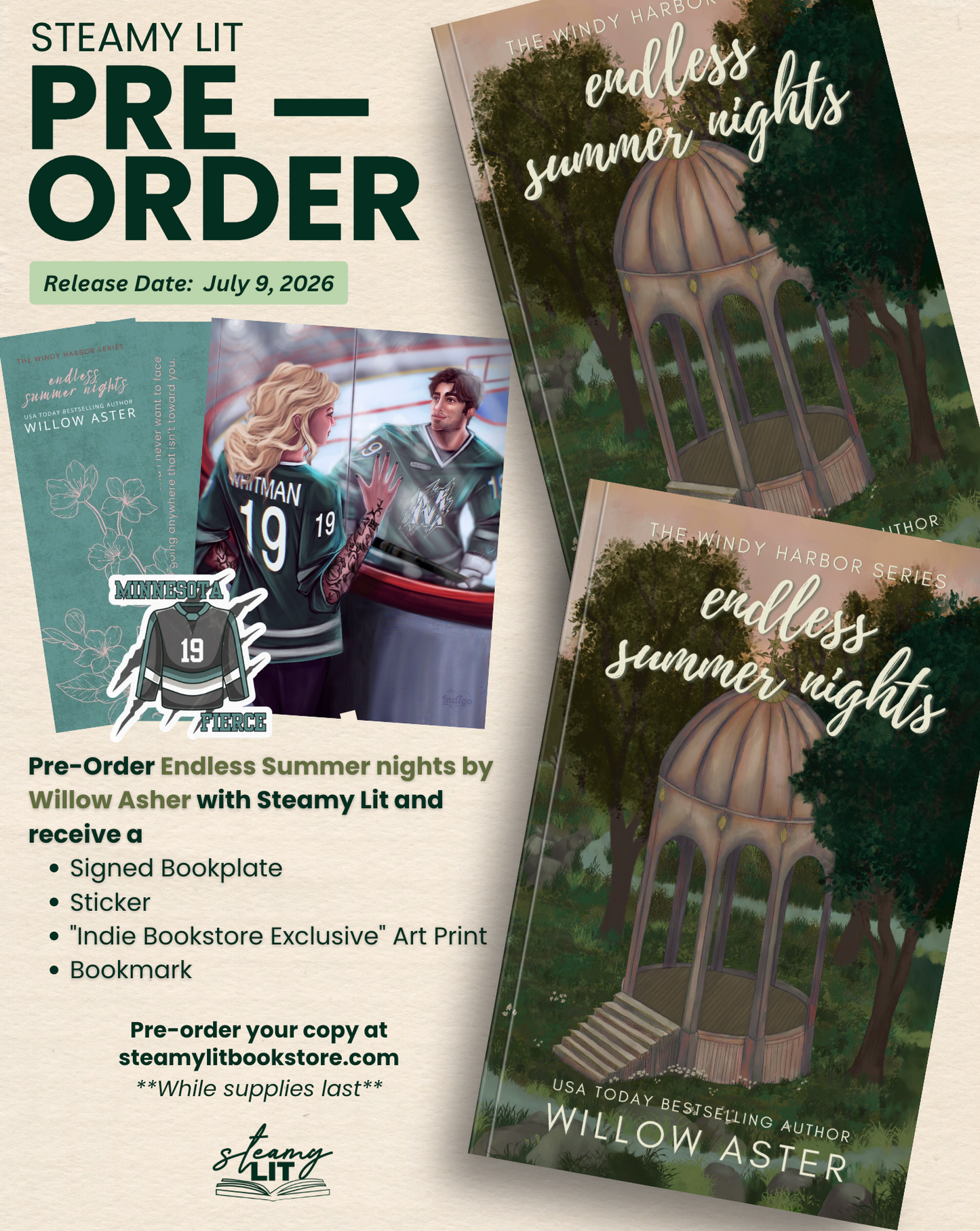 Endless Summer Nights by Willow Aster (Pre-Order Campaign)