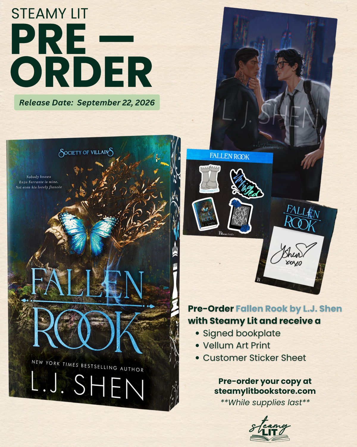 Fallen Rook Books Fallen Rook by L.J. Shen (Pre-Order Campaign) – Steamy Lit Romance ...
