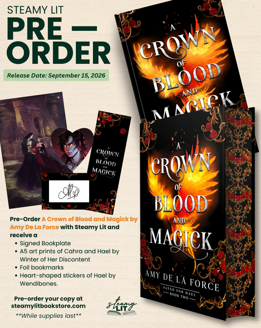A Crown of Blood and Magick by Amy de la Force