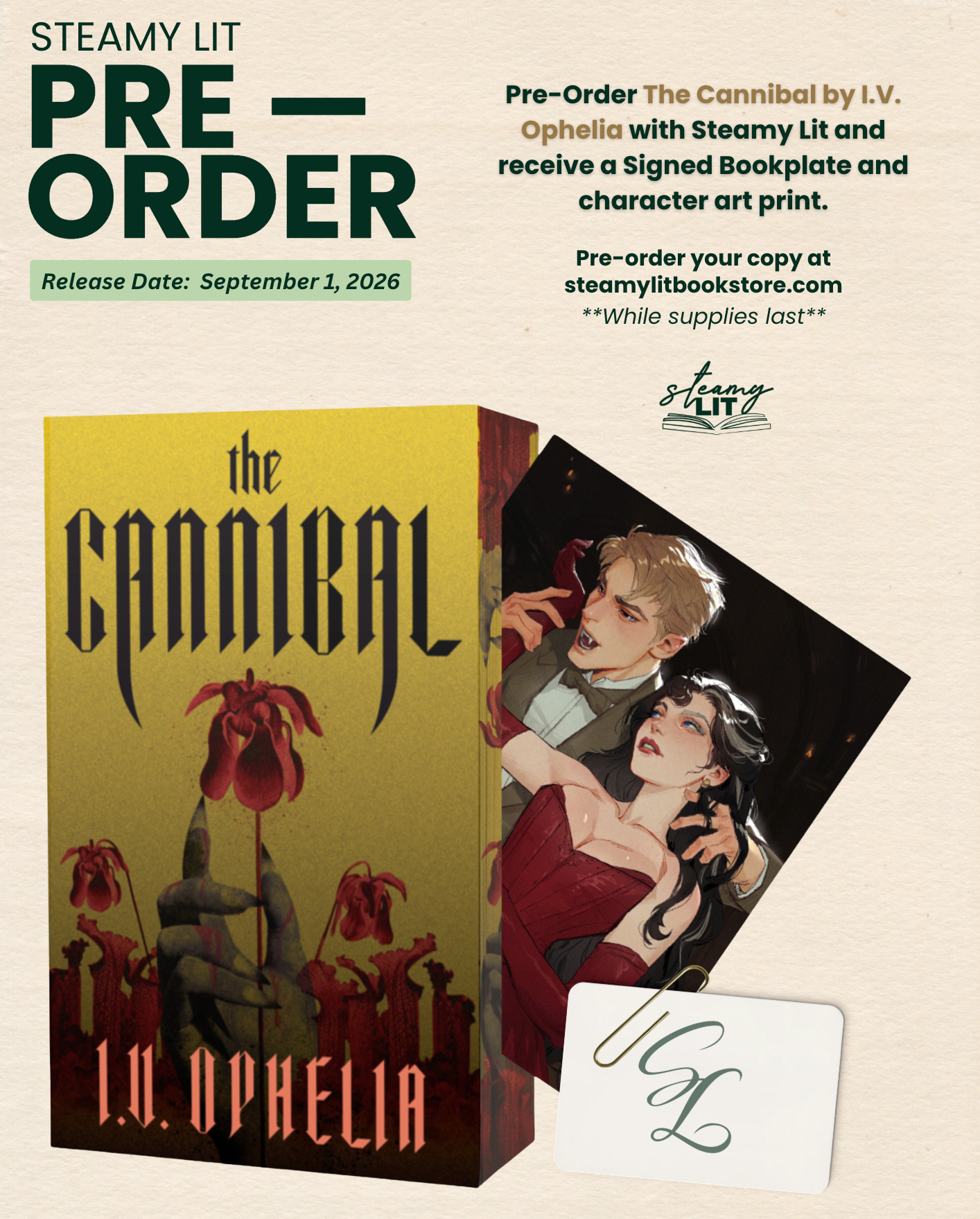 The Cannibal by I.V. Ophelia (Pre-Order Campaign)