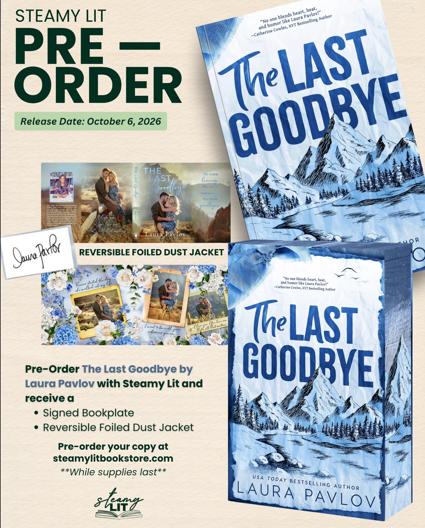 The Last Goodbye by Laura Pavlov (Pre-Order Campaign)