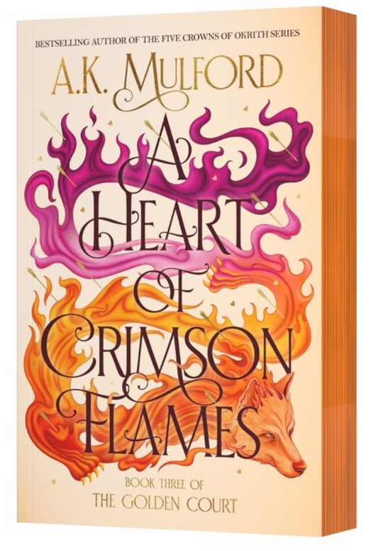 A Heart of Crimson Flames by A.K. Mulford