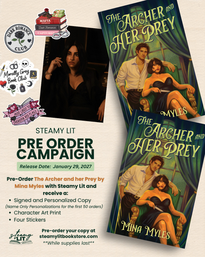 The Archer and Her Prey by Mina Myles (Pre-Order Campaign)