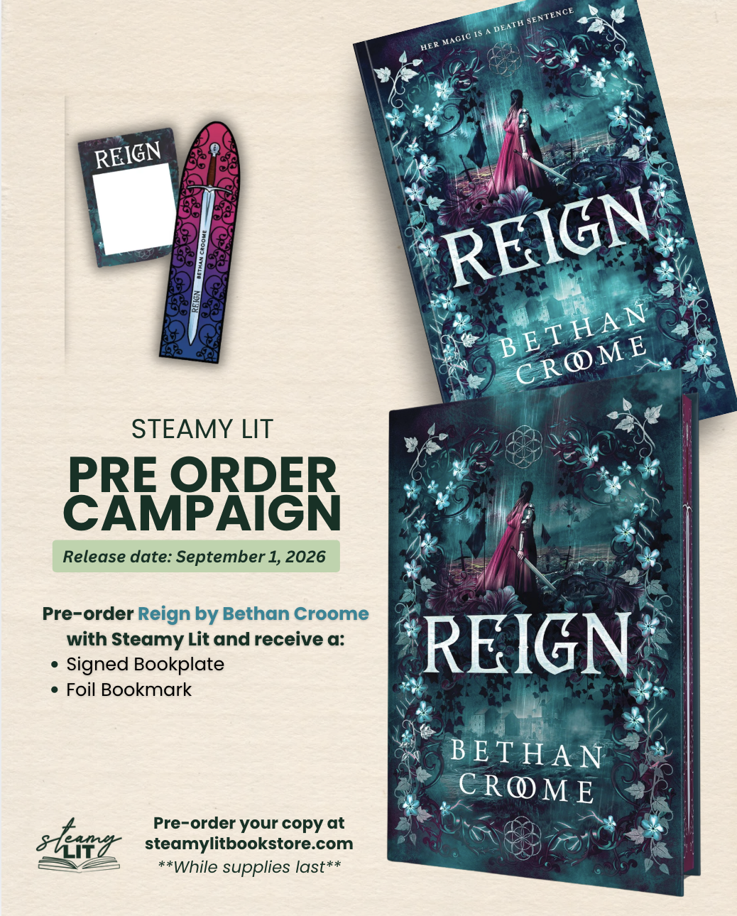 Reign by Bethan Croome (Deluxe Edition) (Pre-Order Campaign)