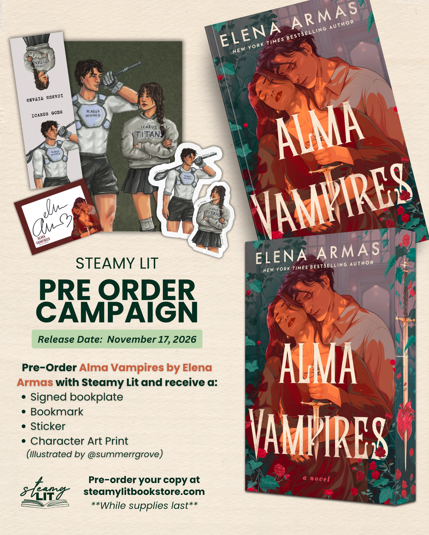 Alma Vampires by Elena Armas (Deluxe Edition) (Pre-Order Campaign)