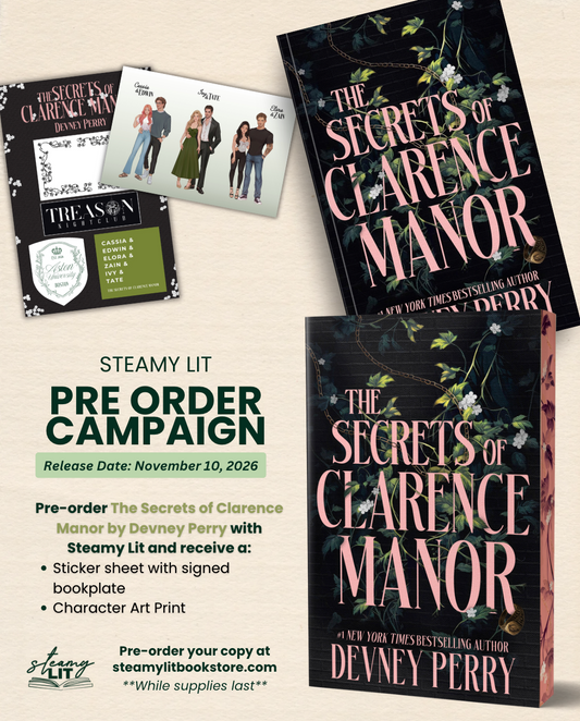 The Secrets of Clarence Manor by Devney Perry (Deluxe Edition) (Pre-Order Campain)