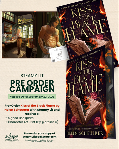 Kiss of the Black Flame by Helen Scheuerer (Pre-Order Campaign)