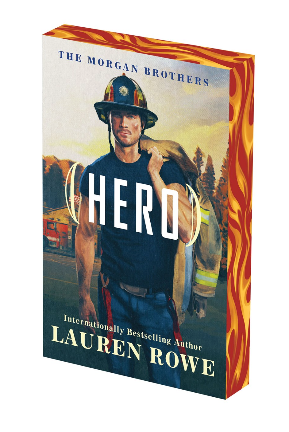 Hero by Lauren Rowe (Deluxe Stenciled Edges)