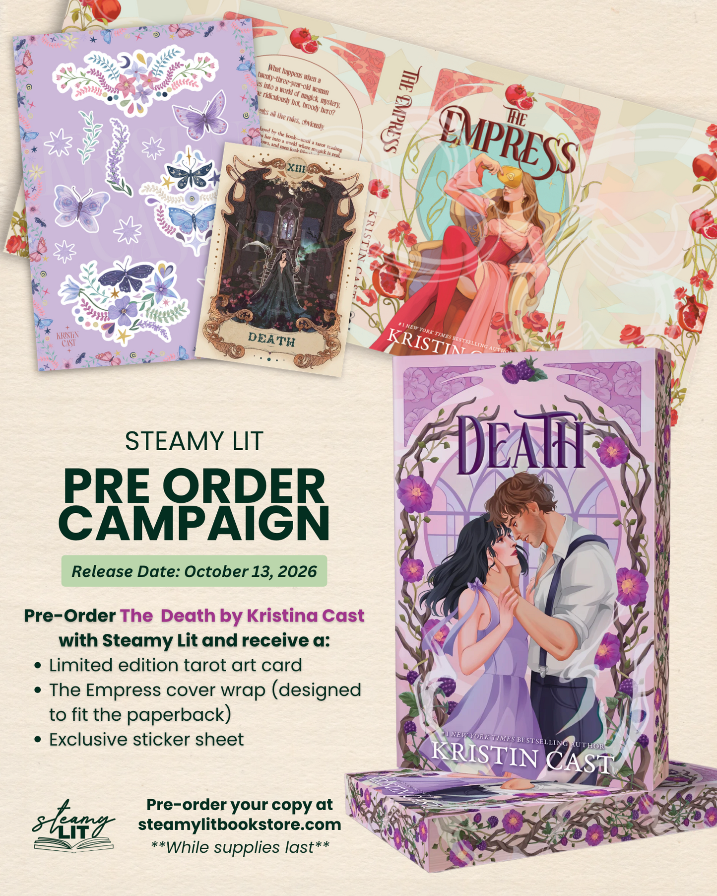 Death by Kristin Cast (Deluxe Edition) (Pre-Order Campaign)