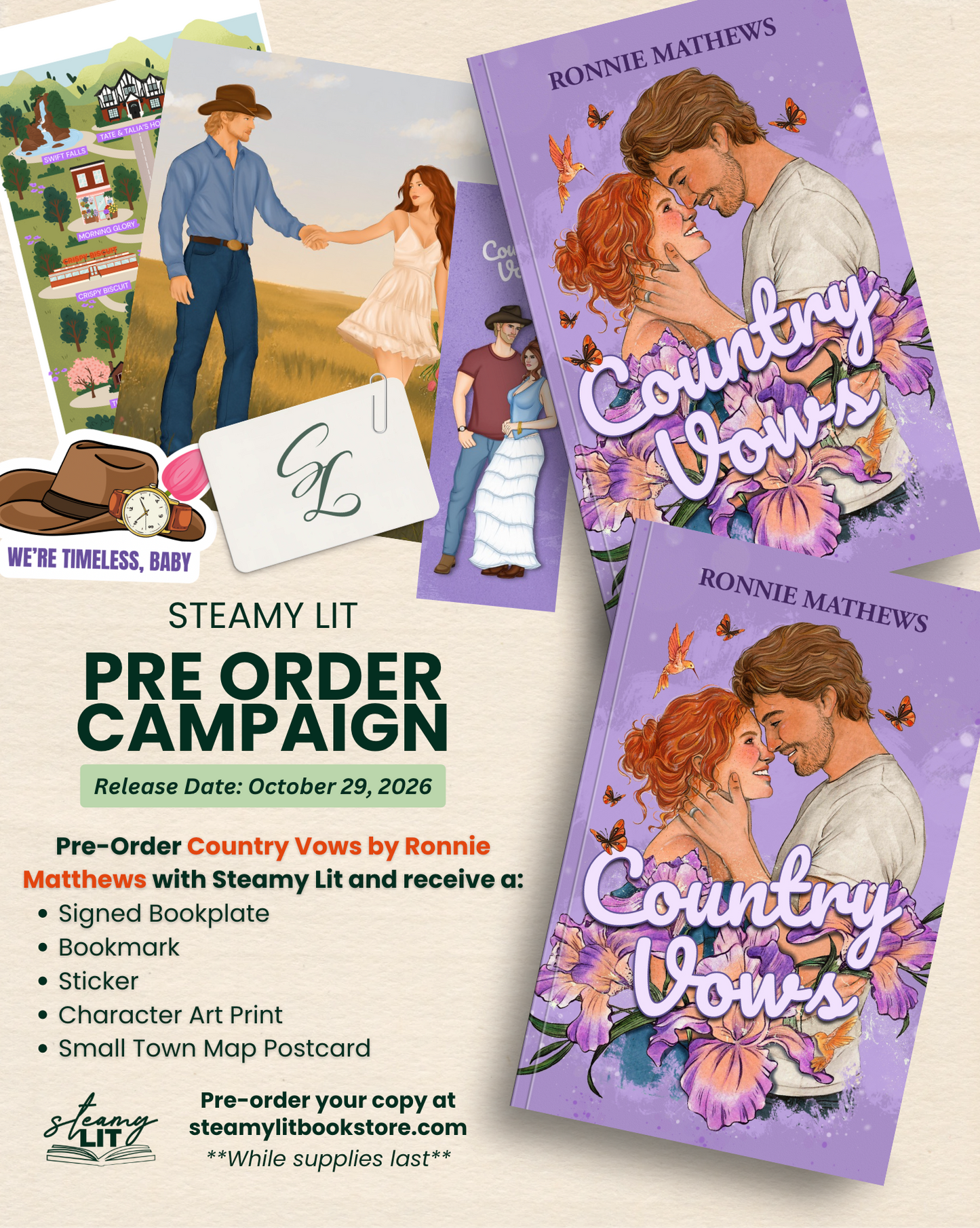 Country Vows by Ronnie Mathews (Pre-Order Campaign)