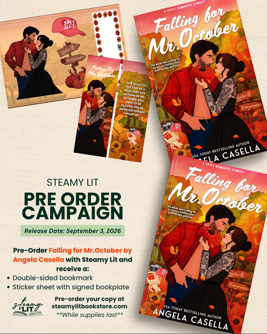 Falling for Mr. October by Angela Casella (Pre-Order Campaign)