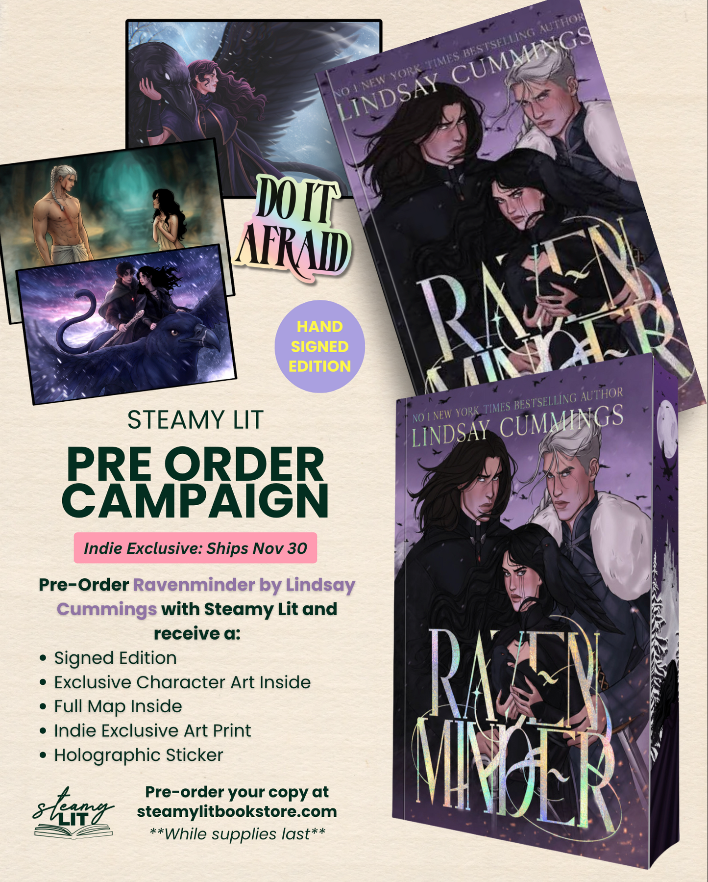 Ravenminder by Lindsay Cummings (Special Edition Pre-Order Campaign)