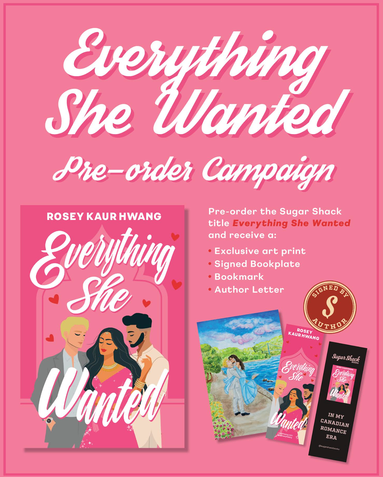 Everything She Wanted by Rosey Kaur Hwang (Pre-Order Campaign)