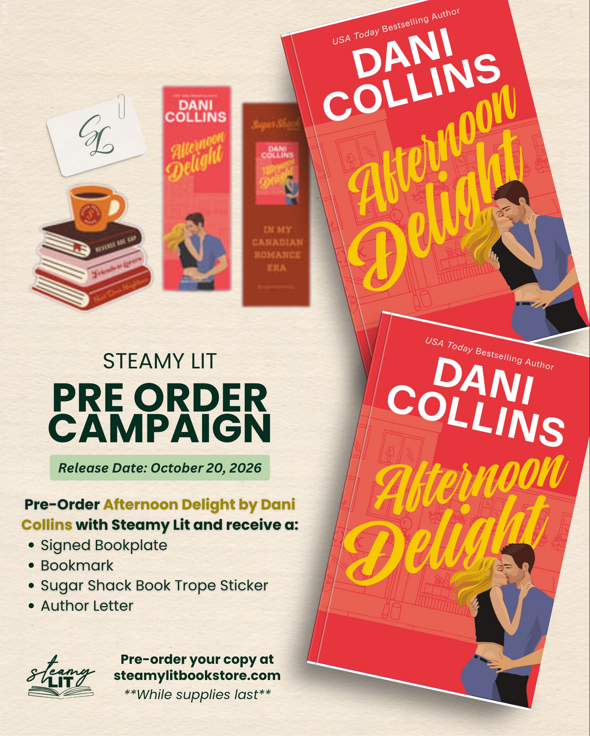 Afternoon Delight by Dani Collins (Pre-Order Campaign)