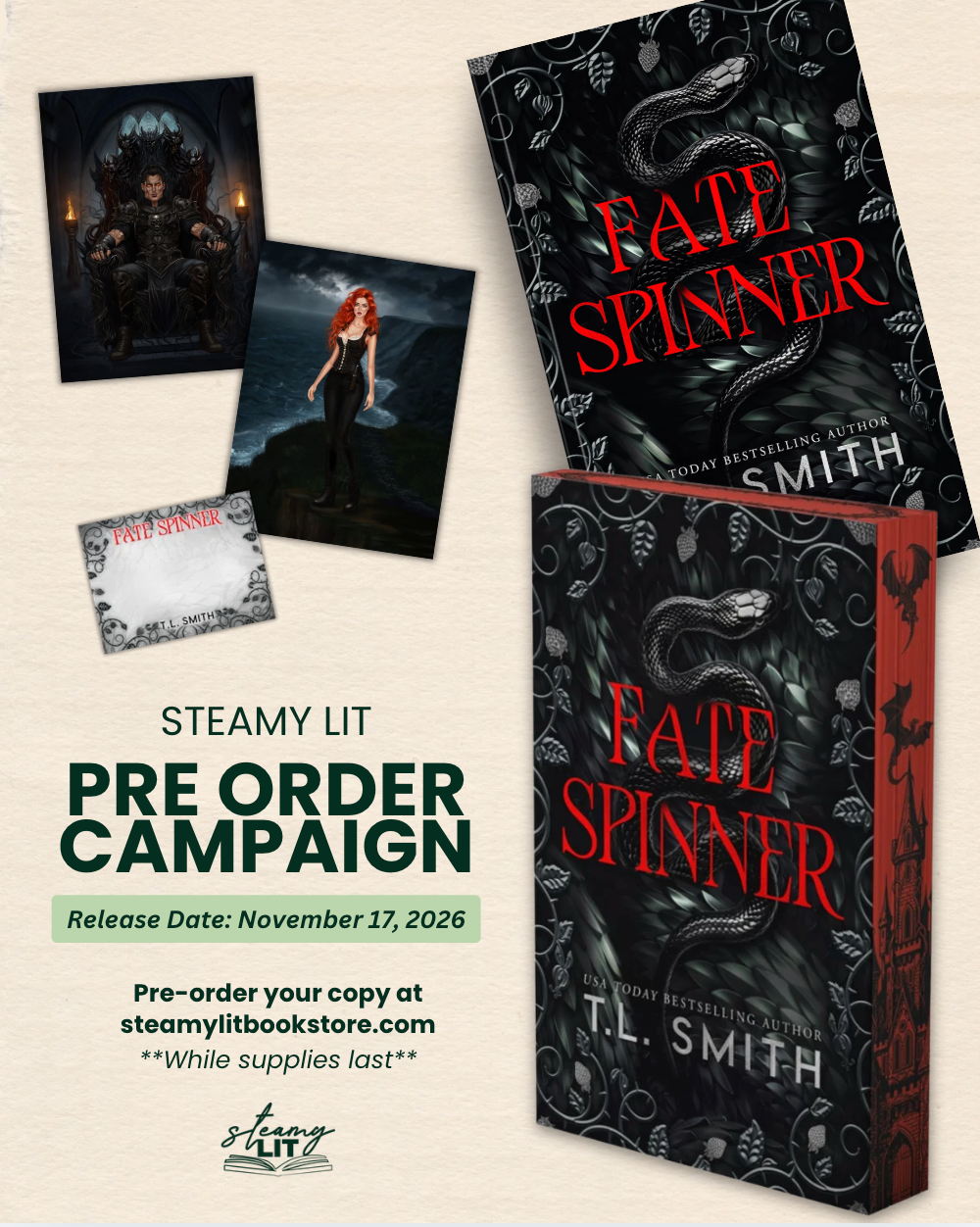 Fate Spinner by T.L. Smith (Deluxe Limited Edition) (Pre-Order Campaign)