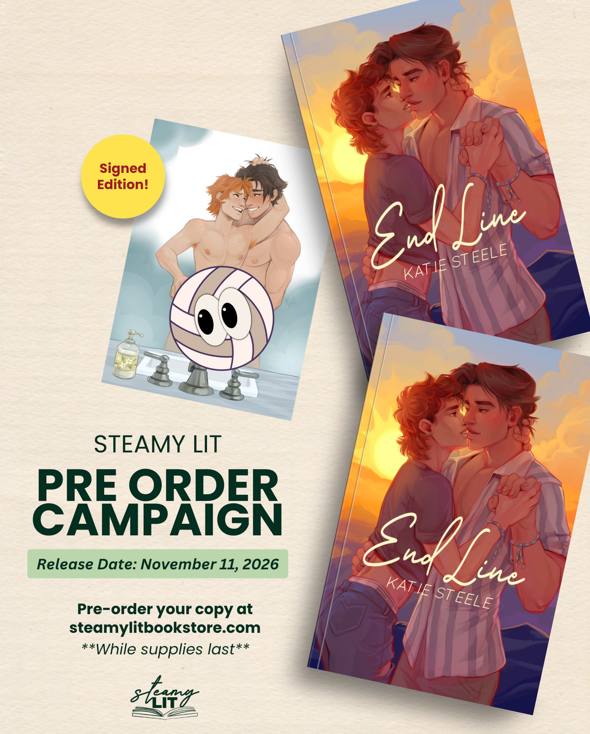 End Line by Katie Steele (Pre-Order Campaign)