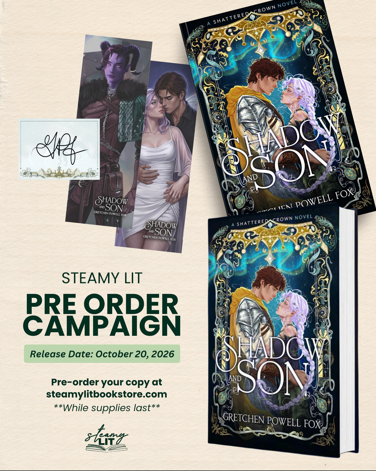 Shadow and Son by Gretchen Powell Fox (Pre-Order Campaign)