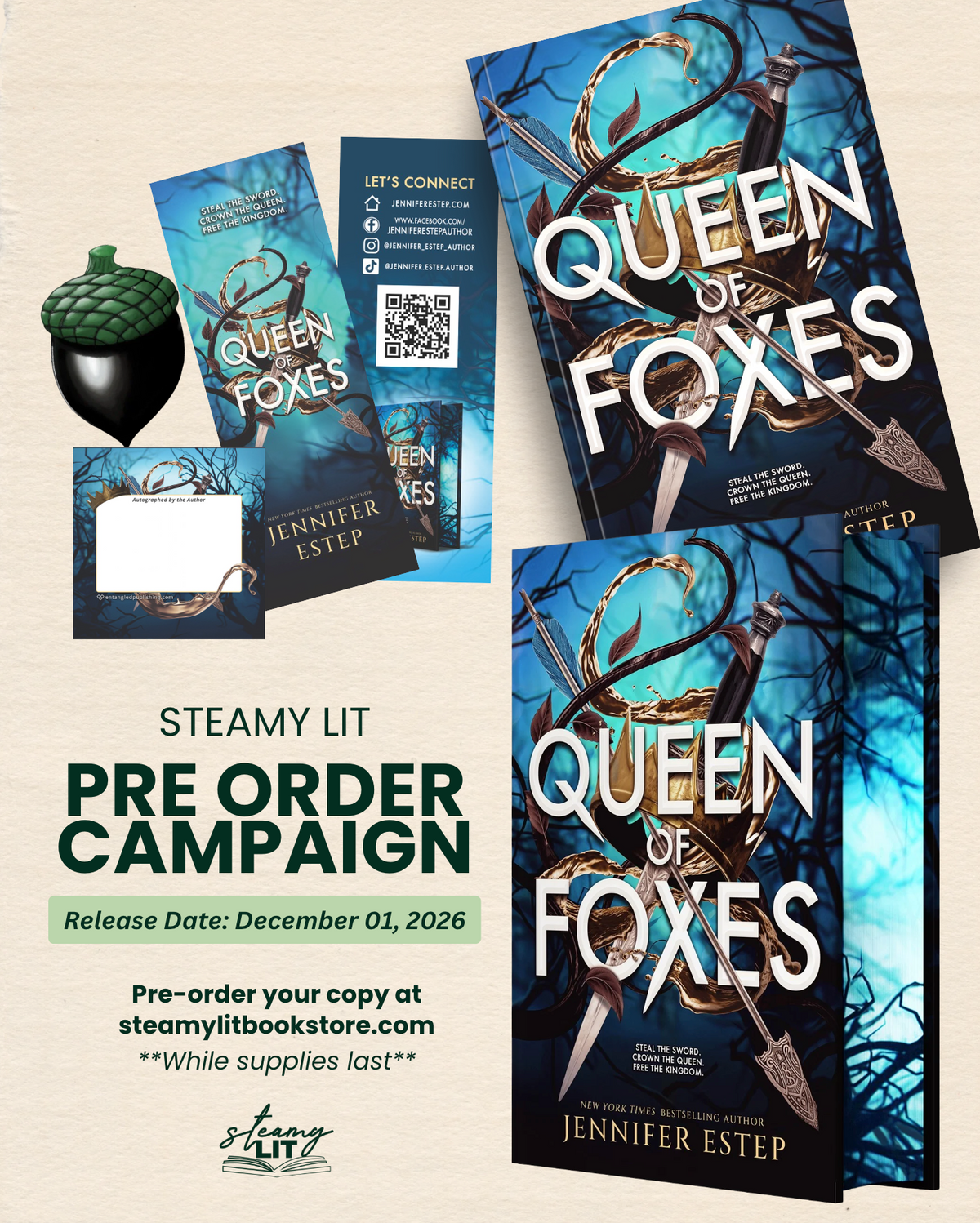 Queen of Foxes by Jennifer Estep (Pre-Order Campaign)