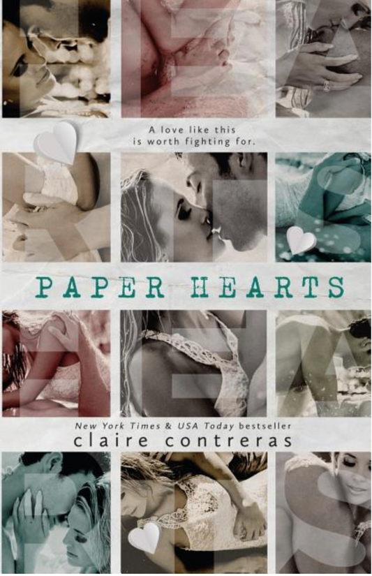 Paper Hearts (Hearts #2) by Claire Contreras (signed)