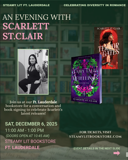 Scarlett St. Clair Book Signing and Convo
