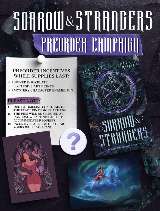 Sorrow & Strangers by Jeannette Rose & Alexis Rune (Pre-Order Campaign)