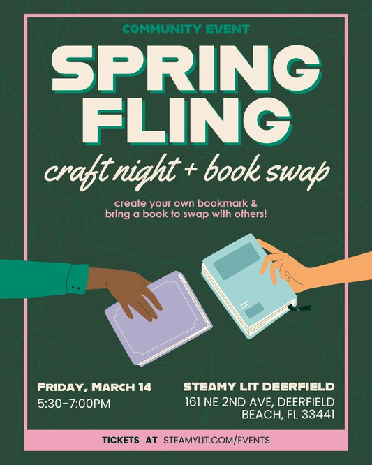 Spring Fling Craft Night & Book Swap