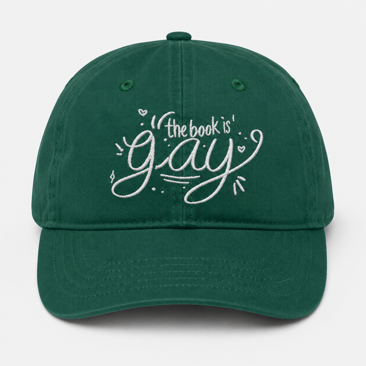 The Book is Gay hat