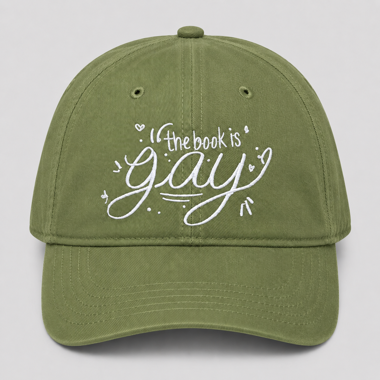 The Book is Gay hat