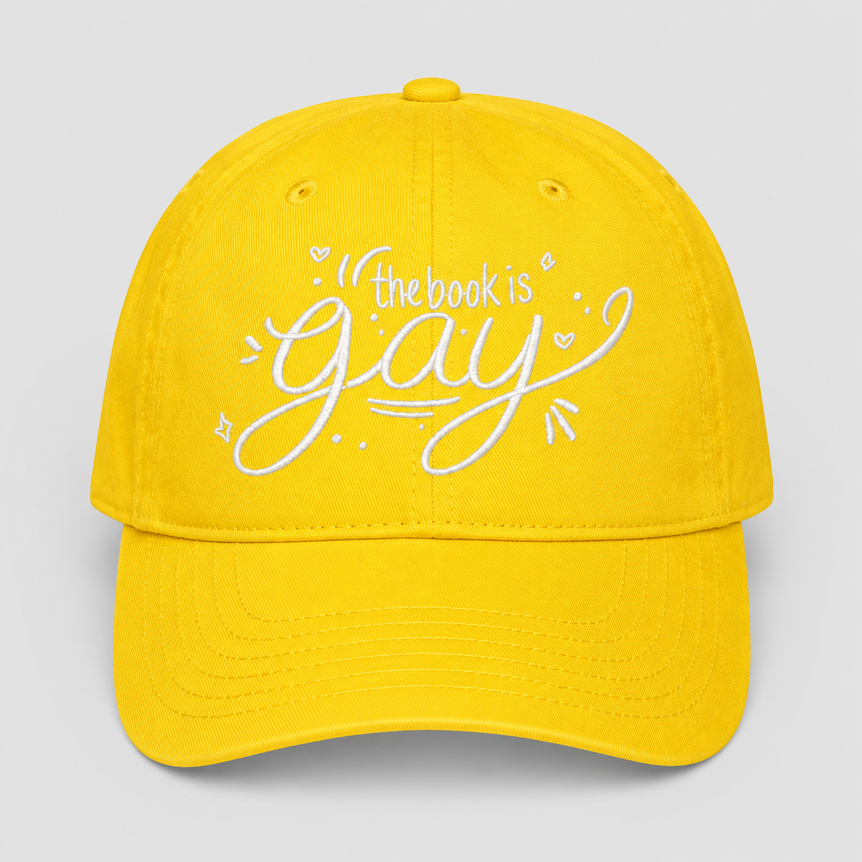 The Book is Gay hat