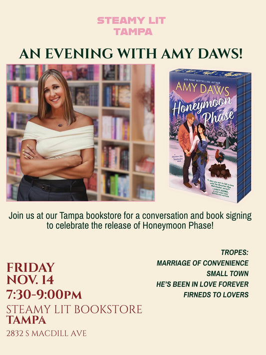 Amy Daws Book Signing + Convo