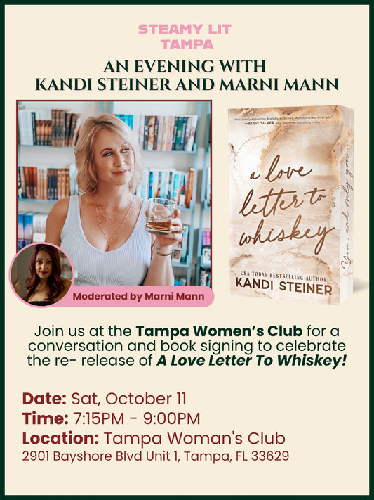 Kandi Steiner Book Signing + Convo