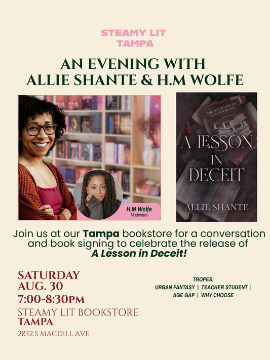 Allie Shante Book Signing + Convo