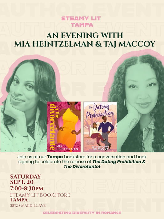Mia Heintzelman & Taj McCoy Book Signing + Convo