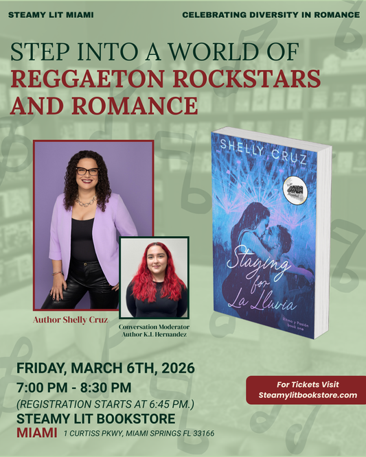 Celebrate Staying for La Lluvia with Shelly Cruz! Book Signing & Conversation