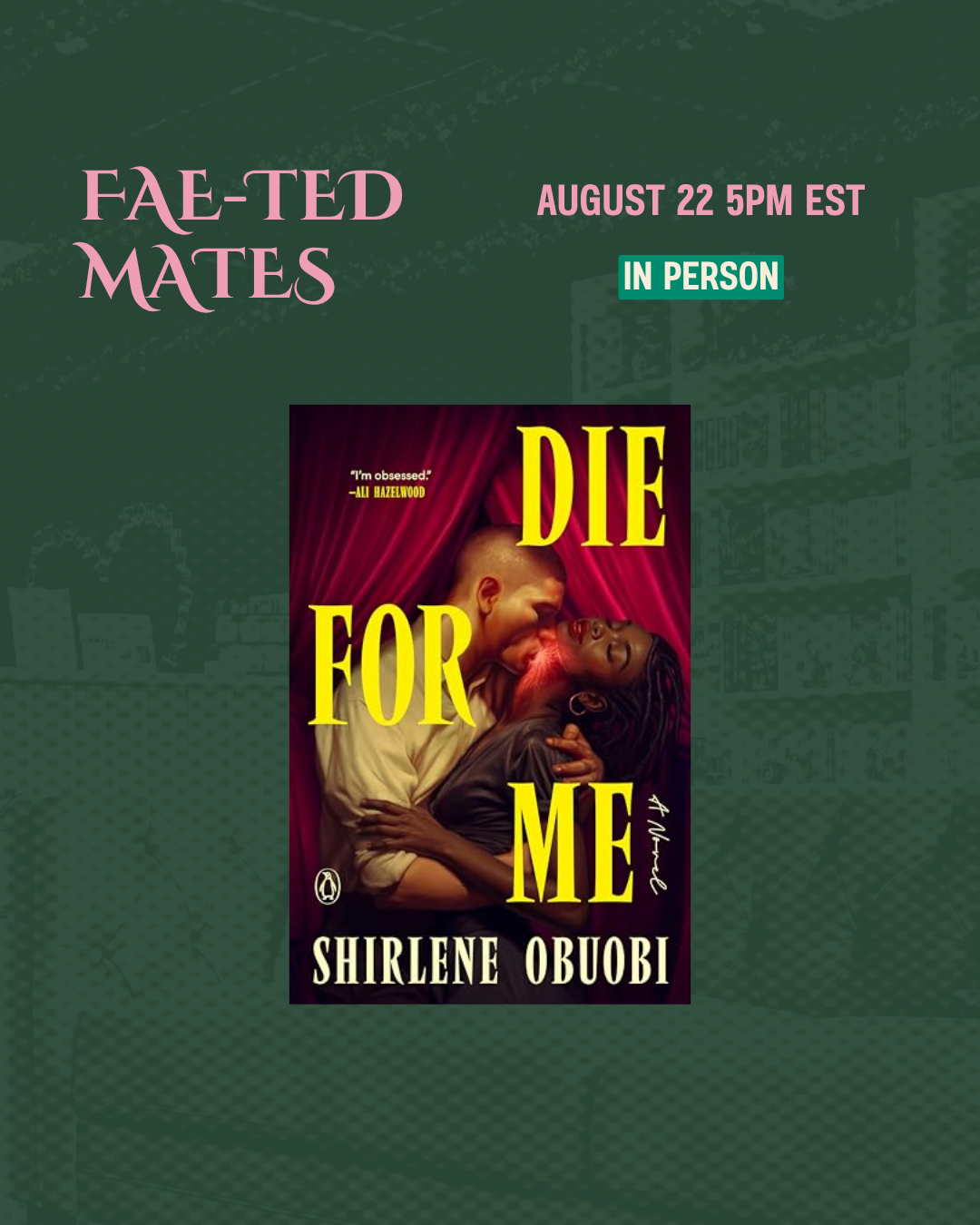 August 2026 - Fae-ted Mates book club