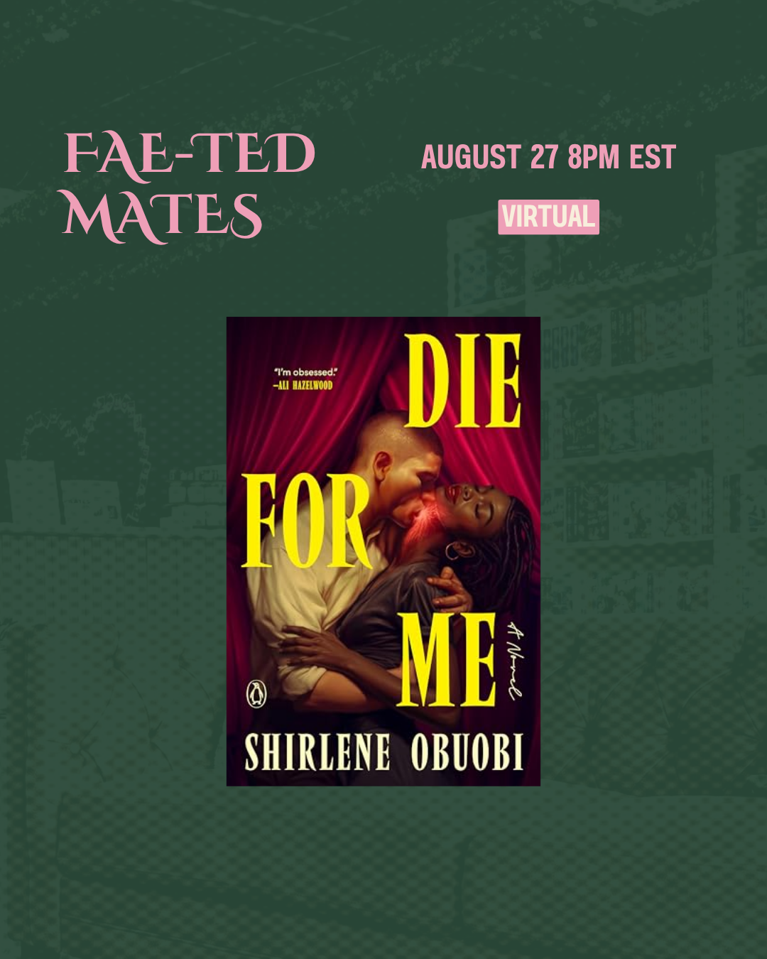 August 2026 - Fae-ted Mates book club