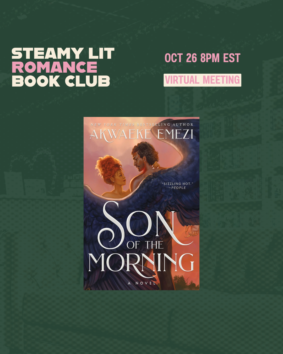 October 2026 - Steamy Lit Book Club
