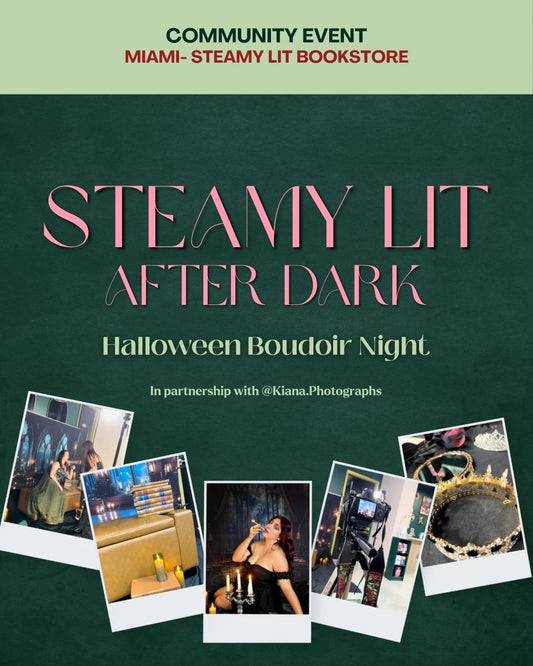 Steamy Lit After Dark x Kiana Photographs - Halloween Boudoir Photography - Miami